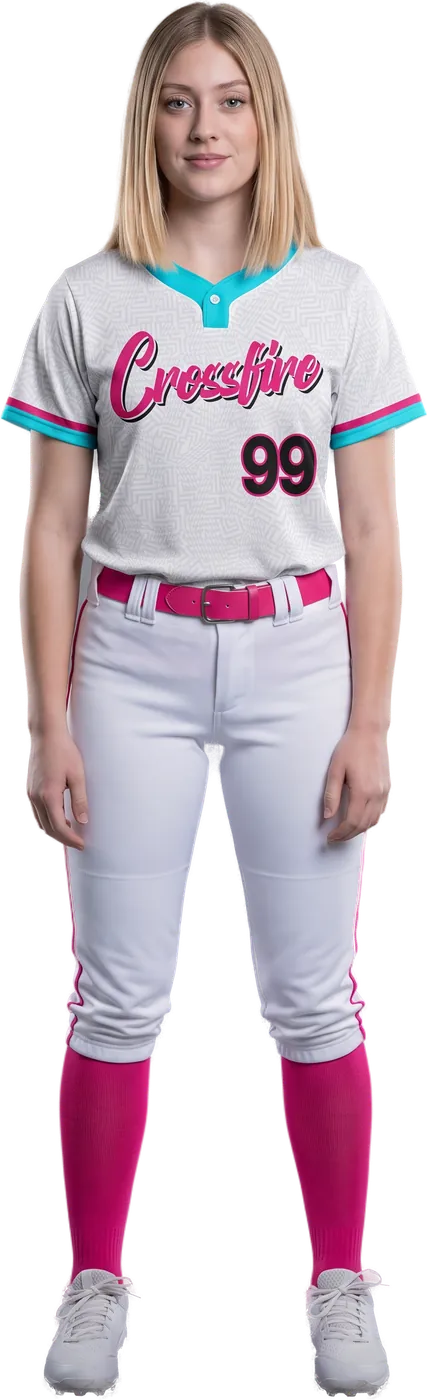 Player in the 1 button jersey