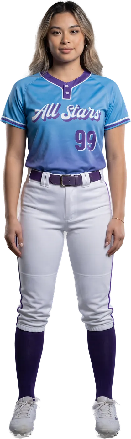 Player in the 1 button jersey