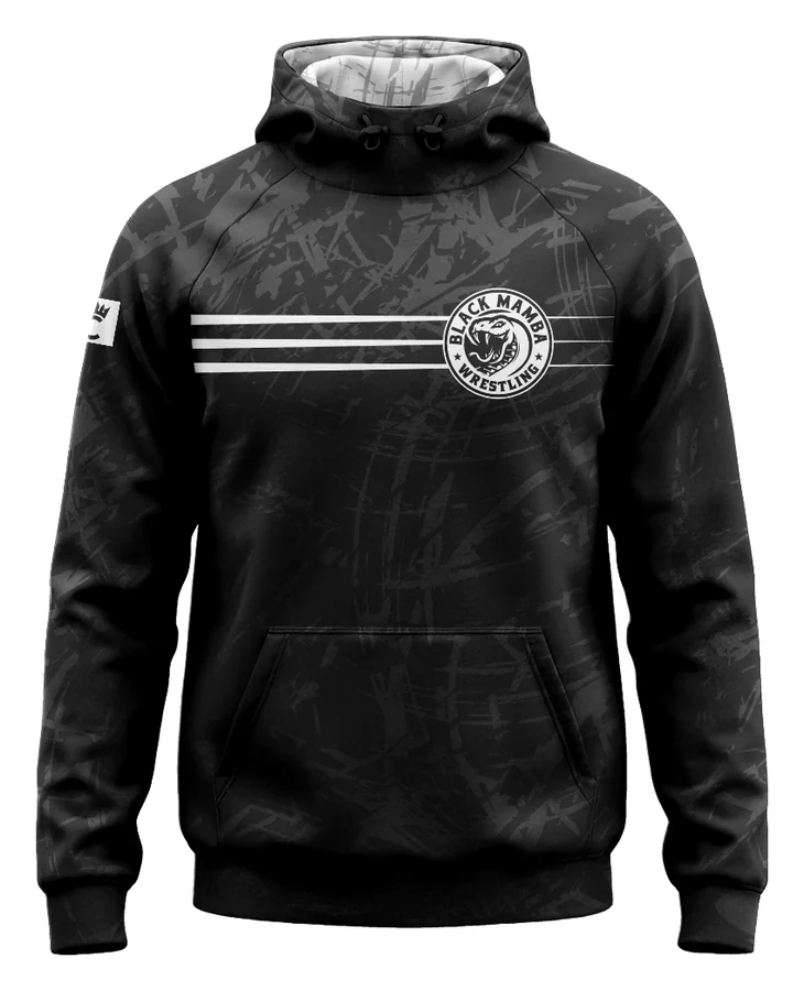 Performance Fleece Hoodie — measure the garment laid flat