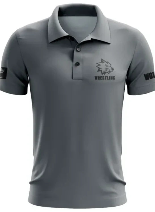 Performance Polo — measure the garment laid flat