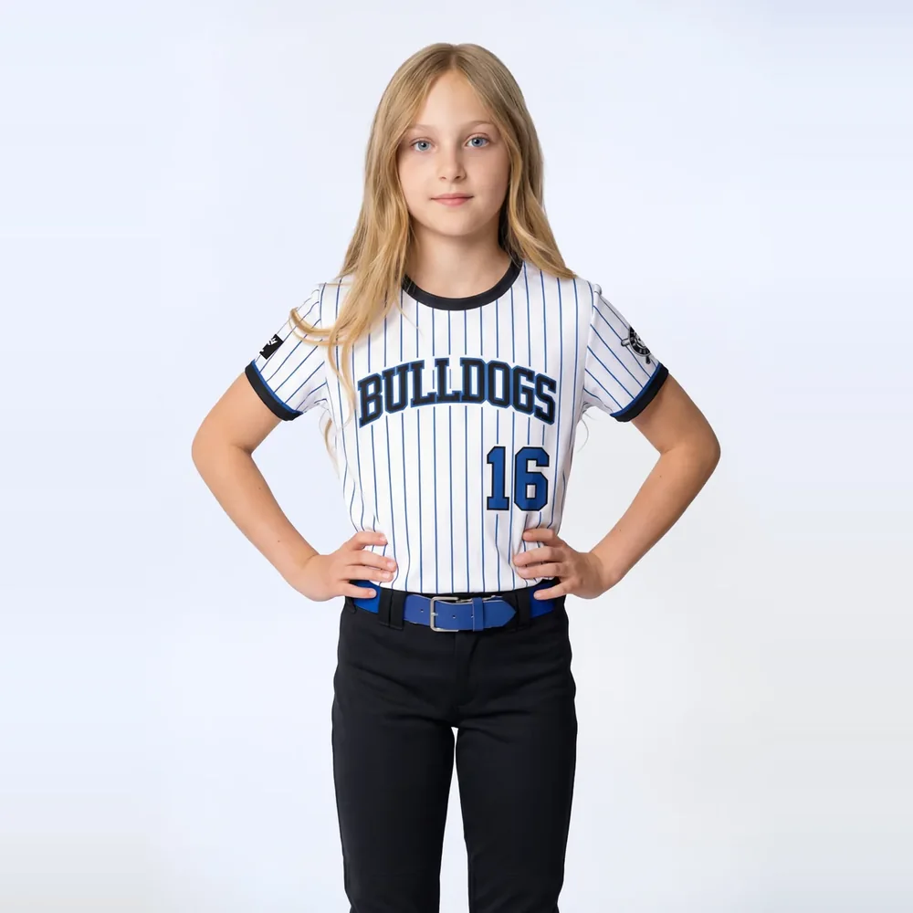 Girls’ Crewneck Softball Jersey