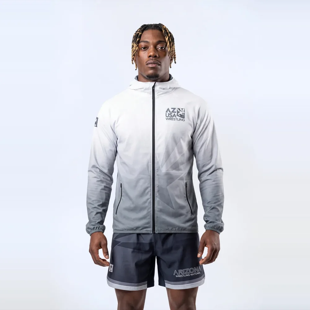 Men’s Hooded Warm-Up Jacket