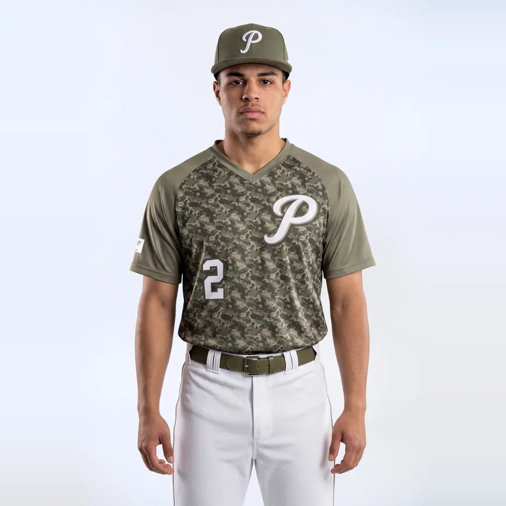 Men’s V-Neck Baseball Jersey