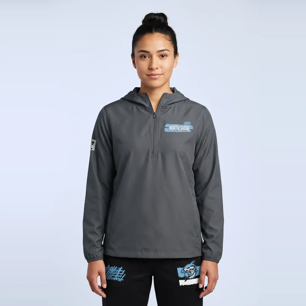 Sport-Tek Repeat 1/2-Zip Long Sleeve Hooded Jacket