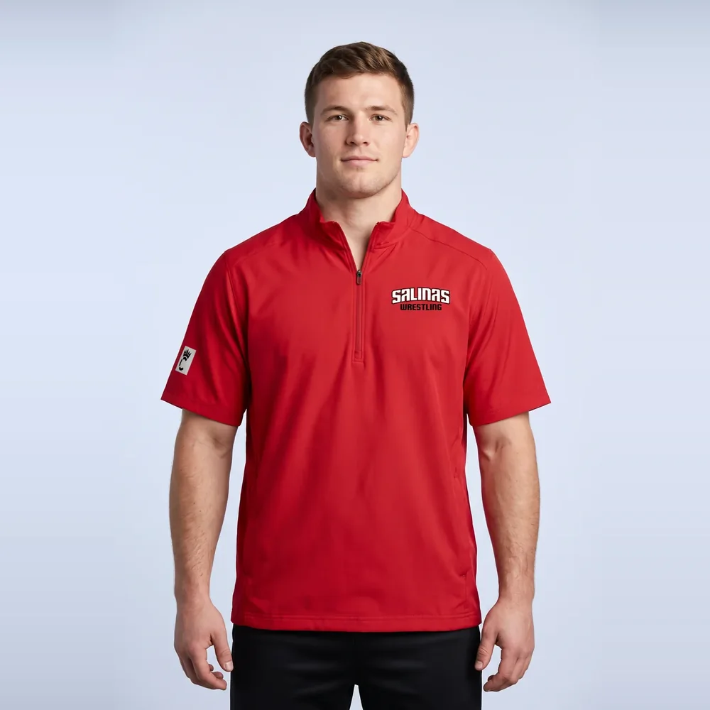 Sport-Tek Repeat 1/2-Zip Short Sleeve Jacket