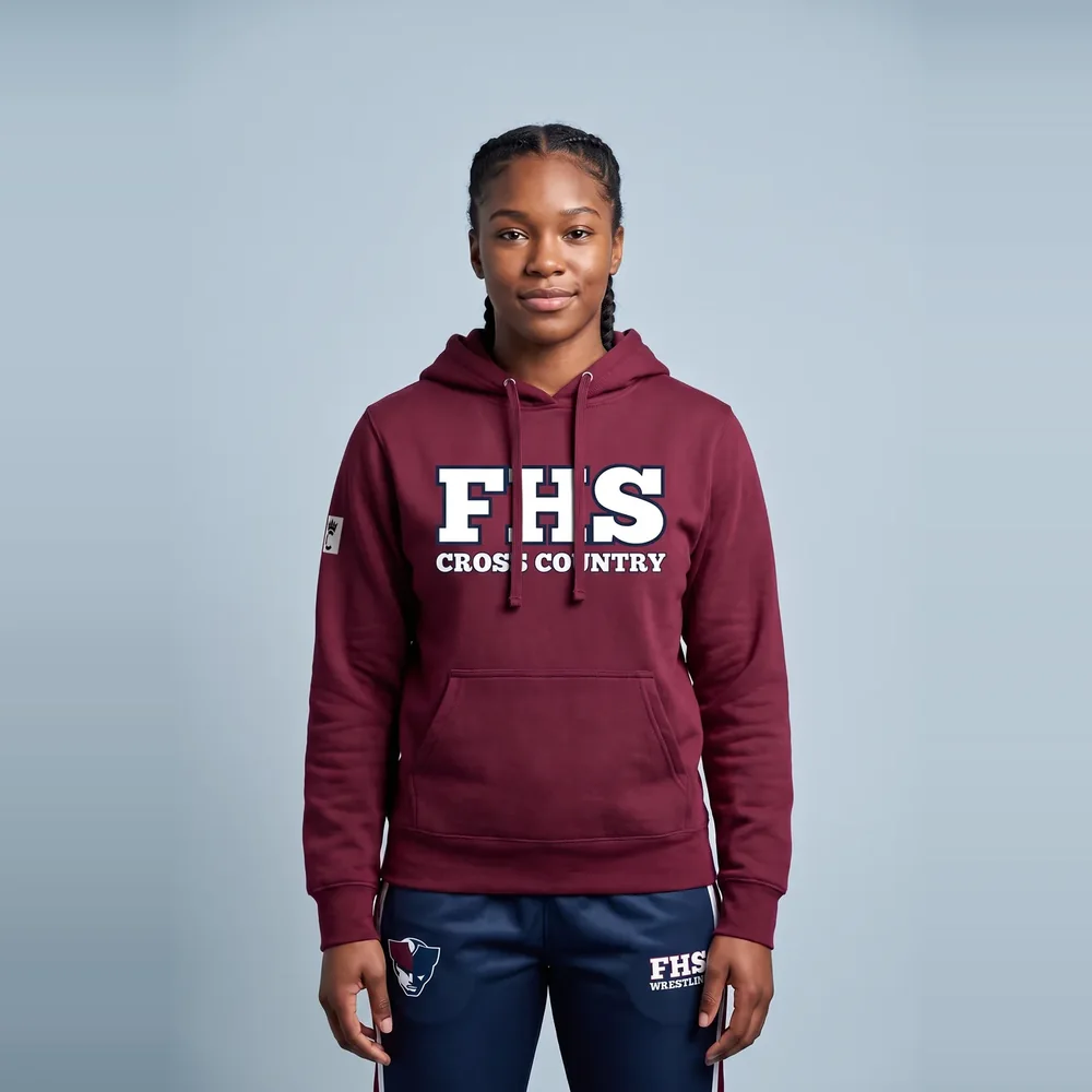 Port & Company Ladies Core Fleece Pullover Hooded Sweatshirt