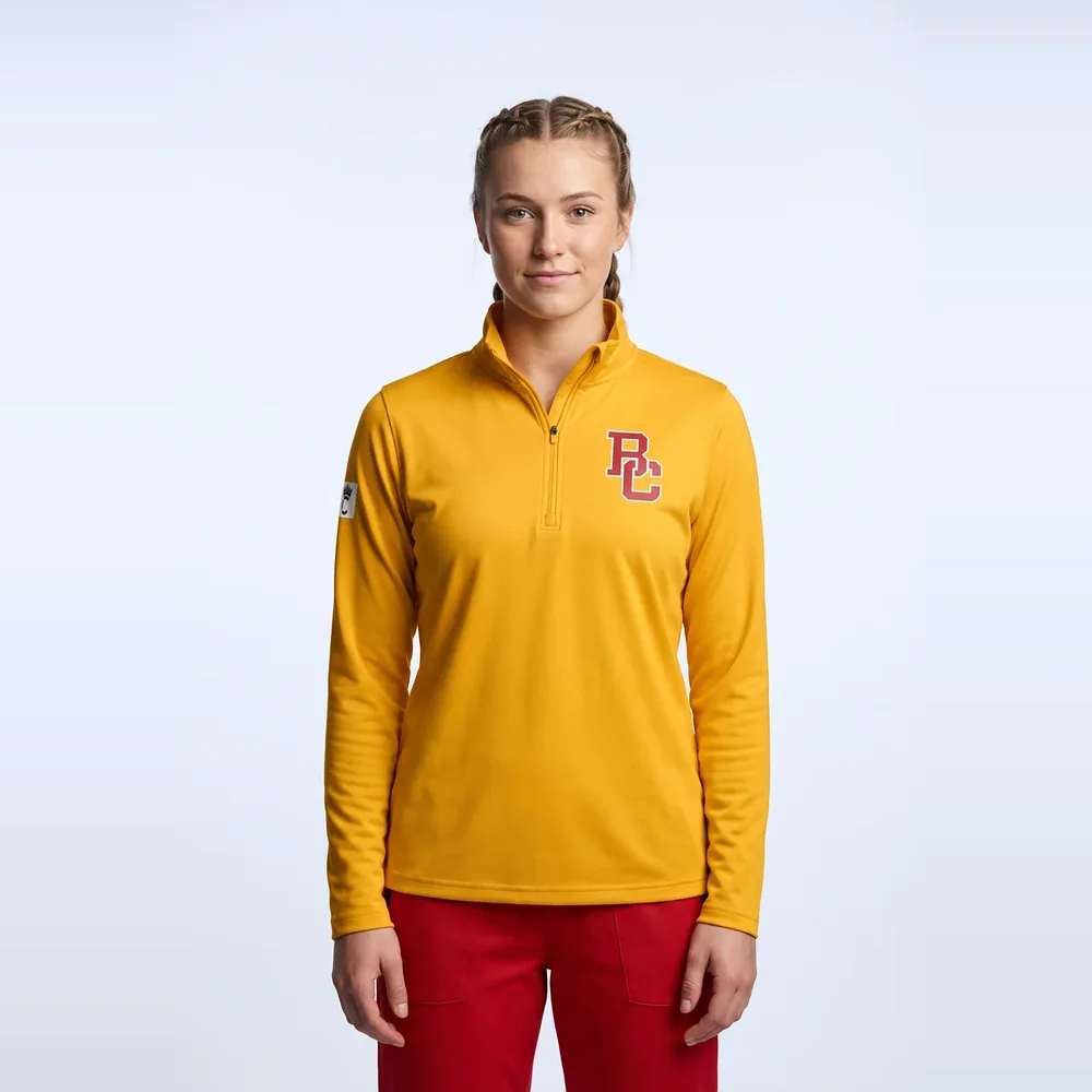 Sport-Tek Ladies Sport-Wick Stretch 1/4-Zip Pullover
