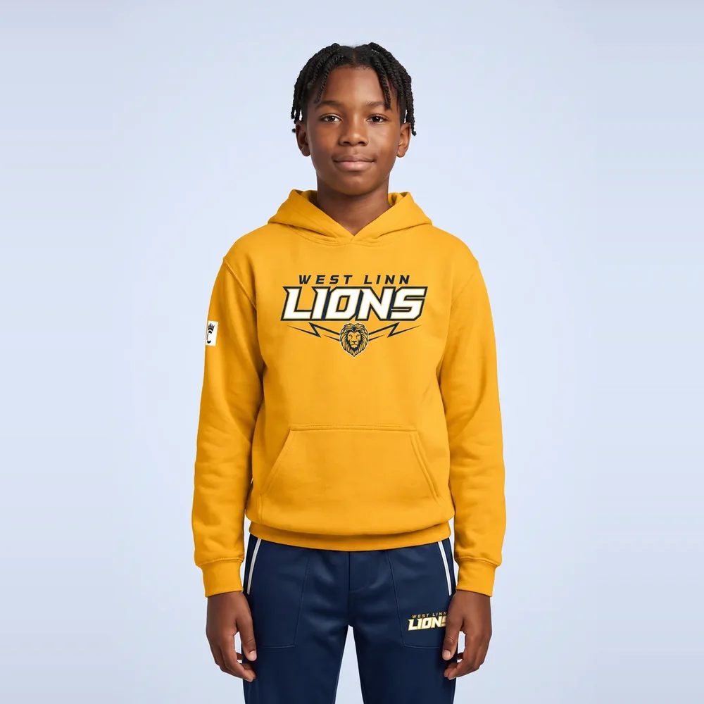 Port & Company Youth Core Fleece Pullover Hooded Sweatshirt