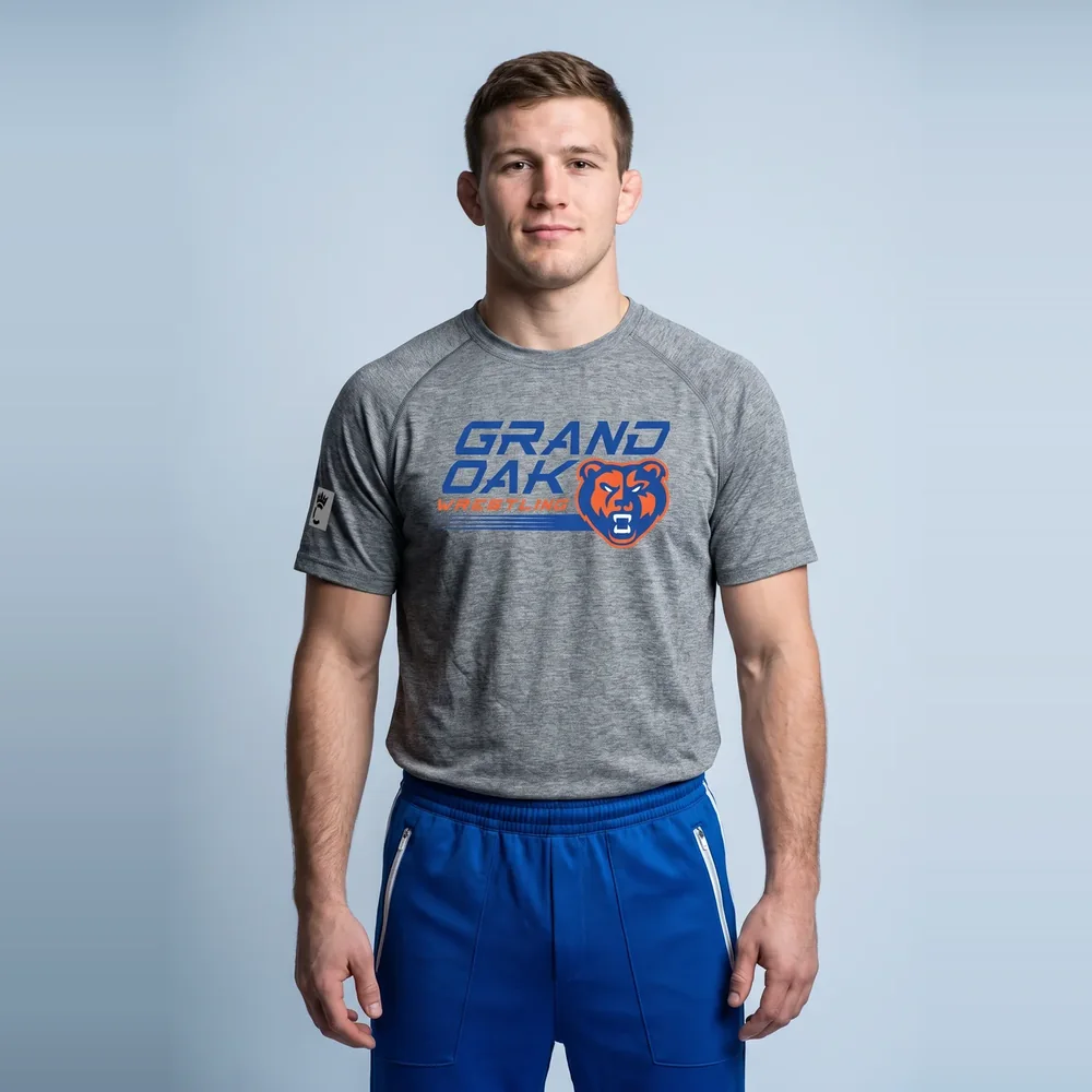 Sport-Tek PosiCharge Tri-Blend Wicking Raglan Tee