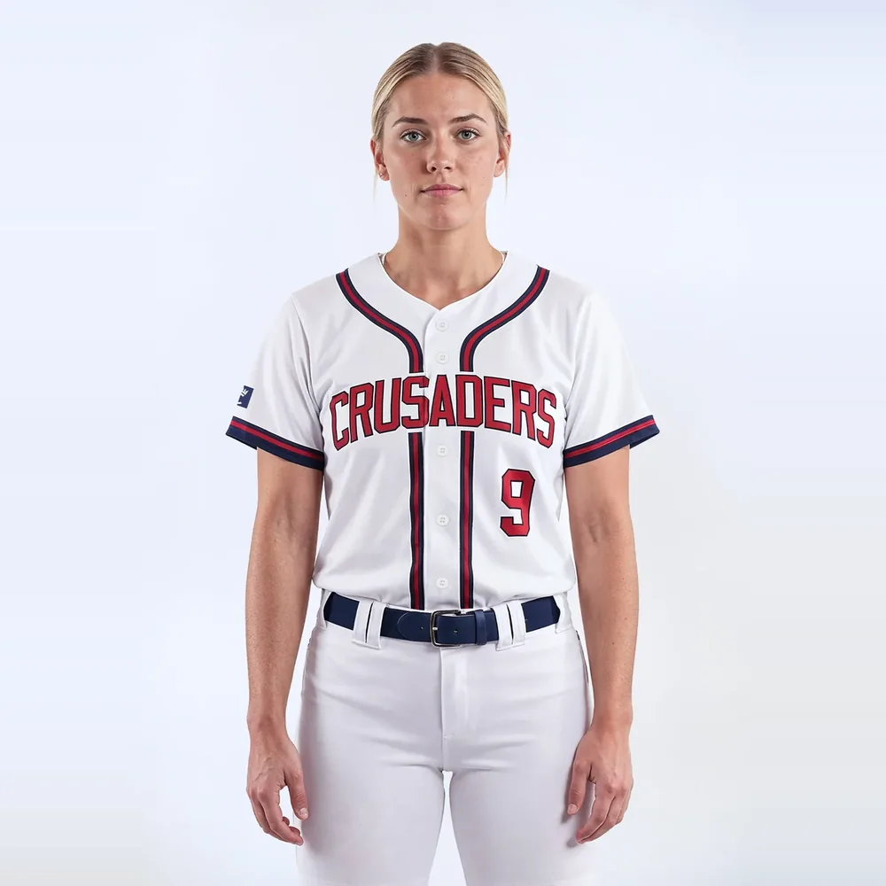 Women’s Full Button Softball Jersey