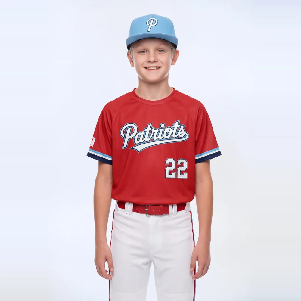 Youth Crewneck Baseball Jersey