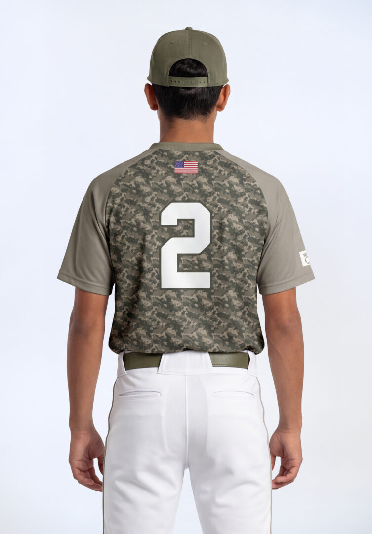 Men's V-neck Baseball Jersey
