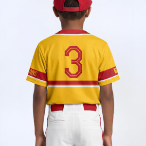 Youth 1-Button Baseball Jersey