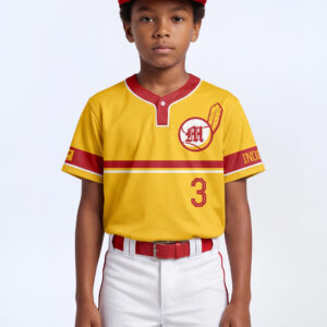 Youth 1-Button Baseball Jersey