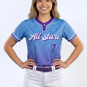 Women’s 1-Button Softball Jersey