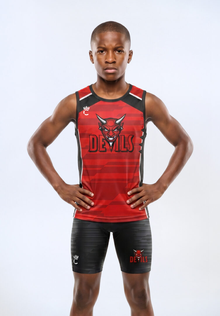 Boys Track & XC Fitted Tank