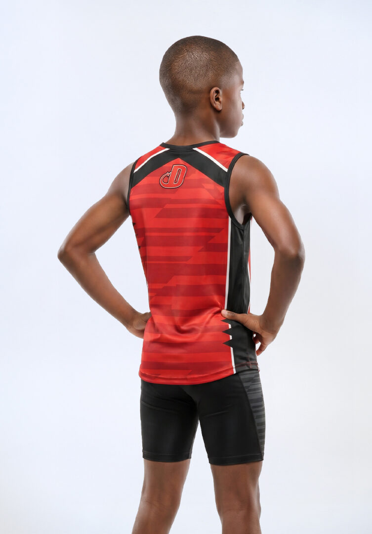 Boys Track & XC Fitted Tank